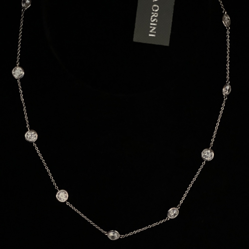 ADRIANA ORSINI Diamonds by the Yard Necklace